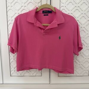 Ralph Lauren Pink Slim Fit Polo